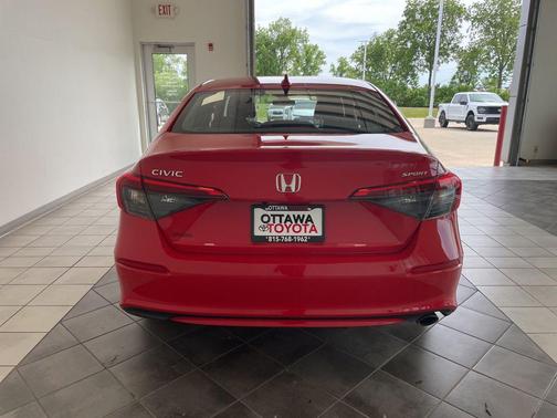 Rallye Red 2023 Honda Civic Sport