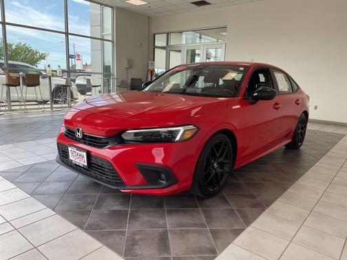 Rallye Red 2023 Honda Civic Sport