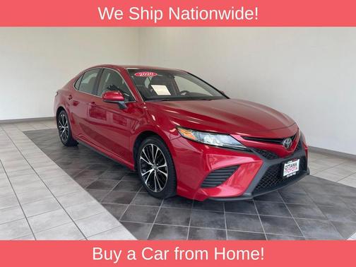 Supersonic Red 2020 Toyota Camry SE