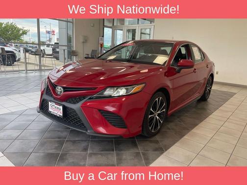 Supersonic Red 2020 Toyota Camry SE