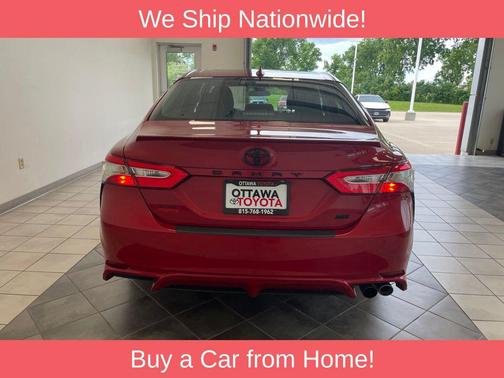 Supersonic Red 2020 Toyota Camry SE