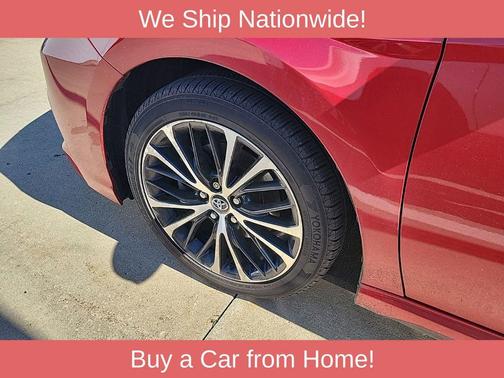 Supersonic Red 2020 Toyota Camry SE