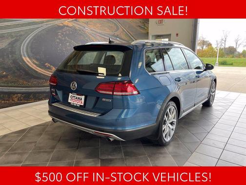 Night Blue Metallic 2019 Volkswagen Golf Alltrack TSI SEL