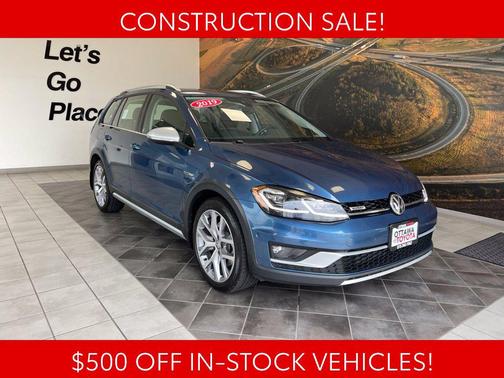 Night Blue Metallic 2019 Volkswagen Golf Alltrack TSI SEL