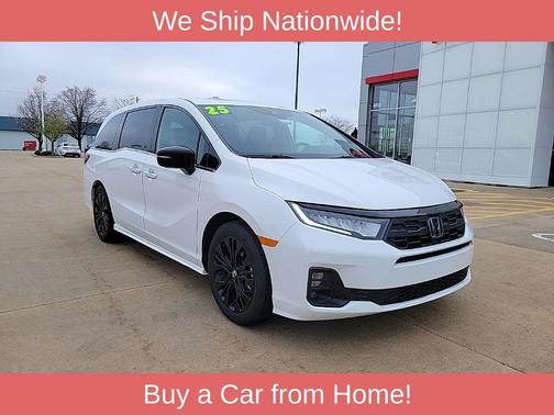 Platinum White Pearl 2025 Honda Odyssey Sport-L