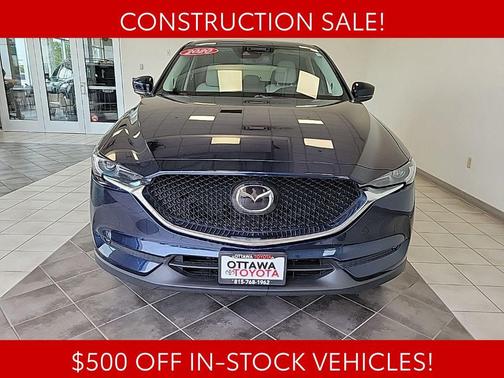 Deep Crystal Blue Mica 2020 Mazda CX-5 Grand Touring