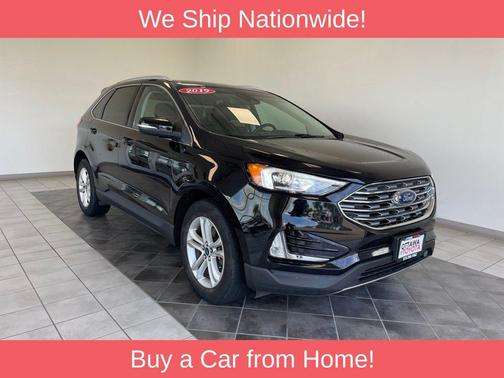 Agate Black Metallic 2019 Ford Edge SEL