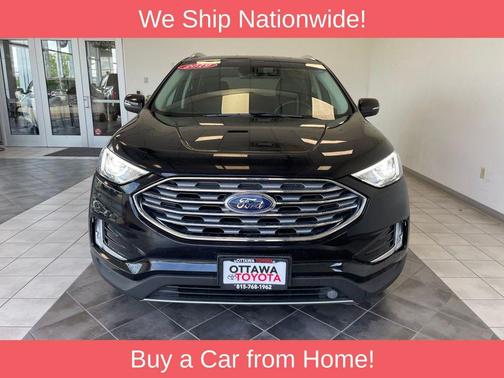 Agate Black Metallic 2019 Ford Edge SEL