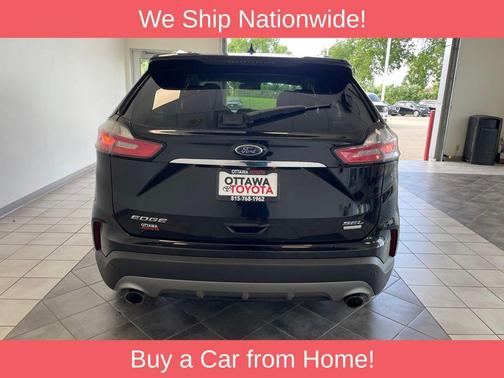 Agate Black Metallic 2019 Ford Edge SEL