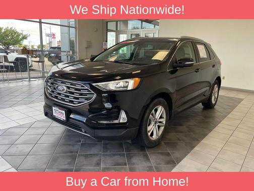 Agate Black Metallic 2019 Ford Edge SEL