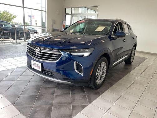 Sapphire Metallic 2022 Buick Envision FWD Preferred