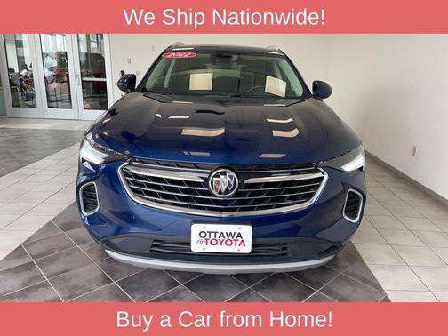 Sapphire Metallic 2022 Buick Envision FWD Preferred