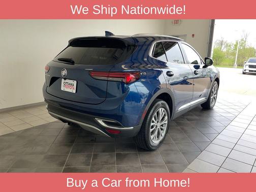 Sapphire Metallic 2022 Buick Envision FWD Preferred