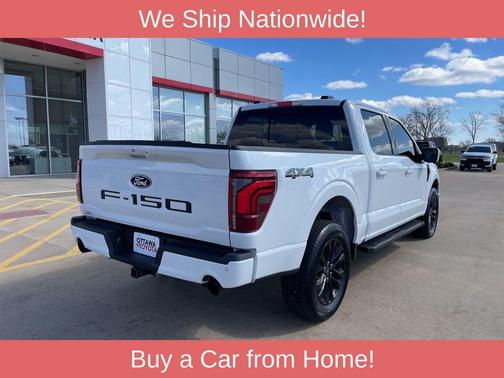 Oxford White 2024 Ford F-150 Lariat