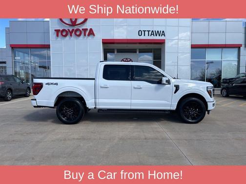 Oxford White 2024 Ford F-150 Lariat