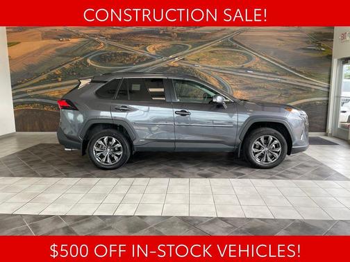 Magnetic Gray Metallic 2024 Toyota RAV4 Hybrid XLE Premium