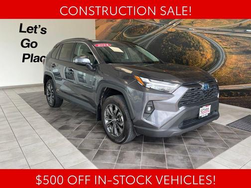 Magnetic Gray Metallic 2024 Toyota RAV4 Hybrid XLE Premium