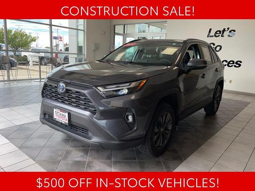 Magnetic Gray Metallic 2024 Toyota RAV4 Hybrid XLE Premium