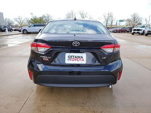 Midnight Black Metallic 2026 Toyota Corolla LE