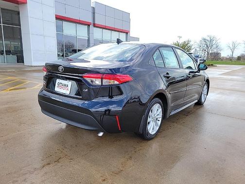 Midnight Black Metallic 2026 Toyota Corolla LE
