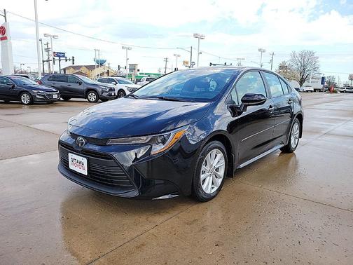 Midnight Black Metallic 2026 Toyota Corolla LE