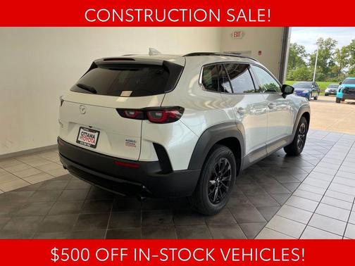 Wind Chill Pearl 2025 Mazda CX-50 Hybrid Premium Package
