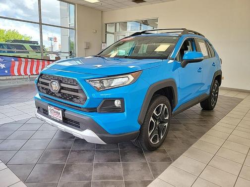Blue Flame 2020 Toyota RAV4 Adventure