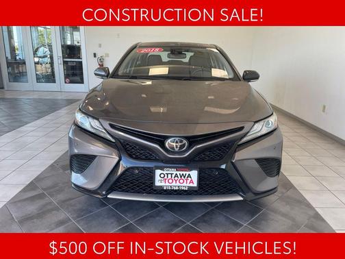 Predawn Gray Mica 2018 Toyota Camry XSE