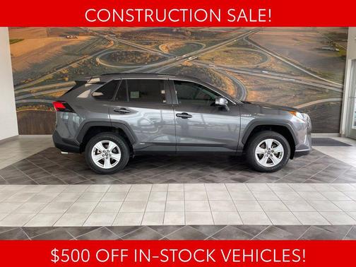 Magnetic Gray Metallic 2020 Toyota RAV4 Hybrid XLE
