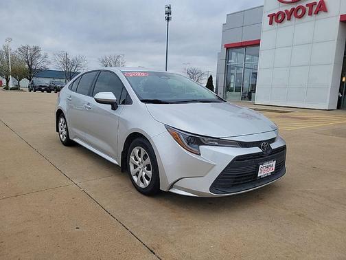 Classic Silver Metallic 2025 Toyota Corolla LE