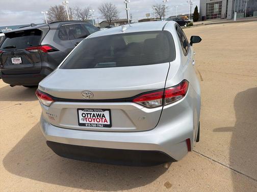 Classic Silver Metallic 2025 Toyota Corolla LE
