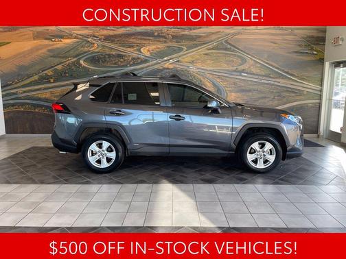 Magnetic Gray Metallic 2021 Toyota RAV4 Hybrid XLE