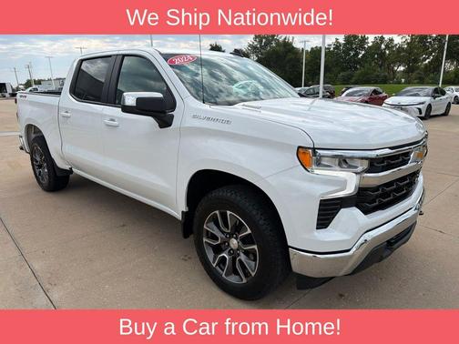 Summit White 2024 Chevrolet Silverado 1500 LT