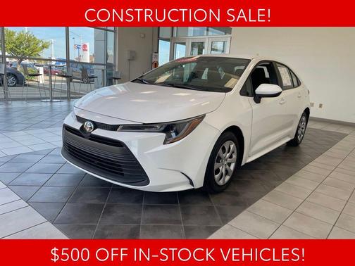 Ice Cap 2025 Toyota Corolla LE