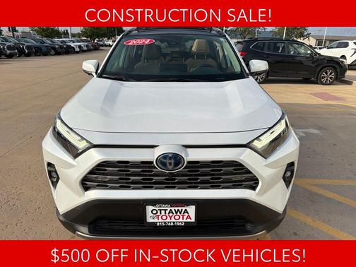 Pearl 2024 Toyota RAV4 Hybrid Limited