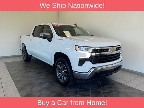 Summit White 2024 Chevrolet Silverado 1500 LT