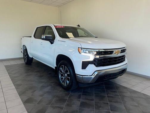 Summit White 2024 Chevrolet Silverado 1500 LT