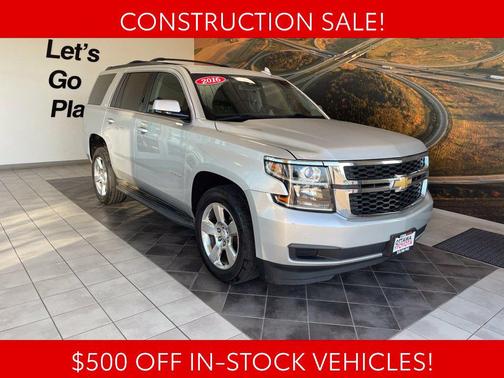 Silver Ice Metallic 2016 Chevrolet Tahoe LT