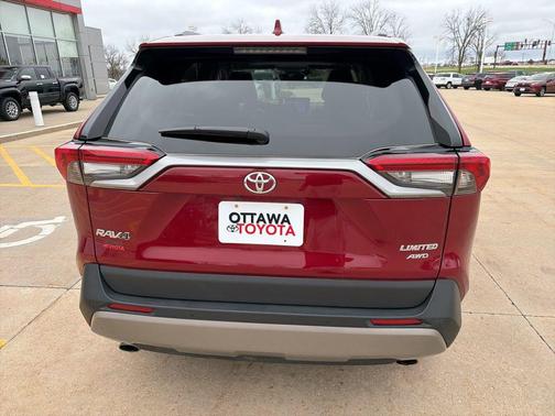 Ruby Flare Pearl 2023 Toyota RAV4 Limited