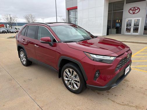 Ruby Flare Pearl 2023 Toyota RAV4 Limited