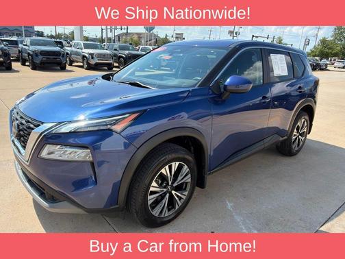 Caspian Blue Metallic 2023 Nissan Rogue SV
