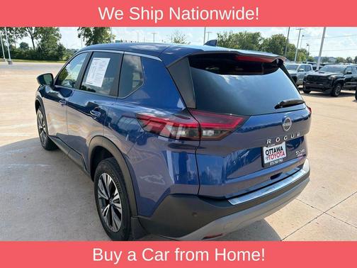 Caspian Blue Metallic 2023 Nissan Rogue SV