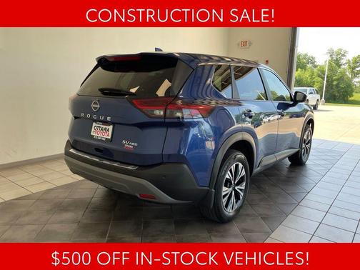 Caspian Blue Metallic 2023 Nissan Rogue SV
