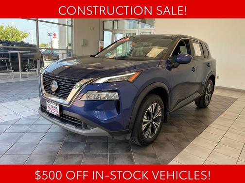 Caspian Blue Metallic 2023 Nissan Rogue SV