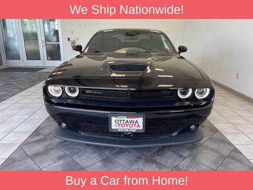 Pitch Black Clearcoat 2023 Dodge Challenger GT