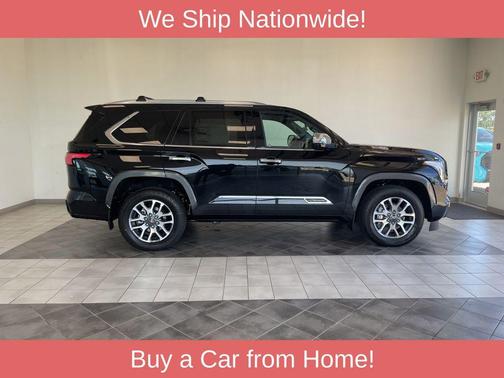 Midnight Black Metallic 2026 Toyota Sequoia 1794 Edition