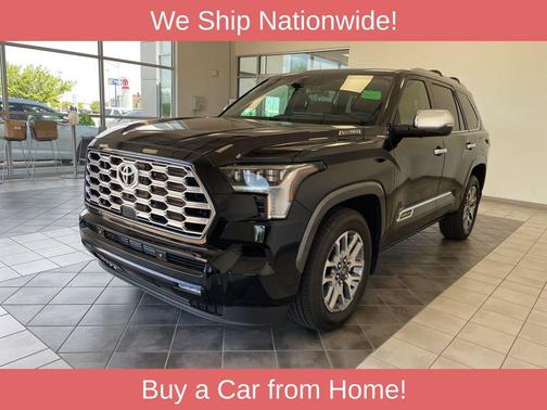 Midnight Black Metallic 2026 Toyota Sequoia 1794 Edition