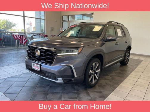 Modern Steel Metallic 2025 Honda Pilot Touring 8-Passenger