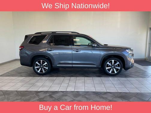 Modern Steel Metallic 2025 Honda Pilot Touring 8-Passenger