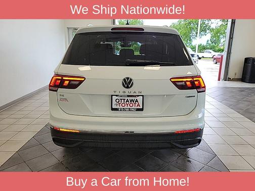 Oryx White Pearl 2022 Volkswagen Tiguan 2.0T SE 4MOTION